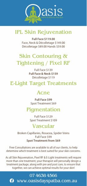 IPL Skin Rejuvenation day spa Toowoomba IPL Skin Rejuvenation day spa Toowoomba
