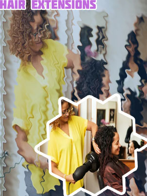 Extension hair salon near me